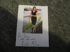 Kate Bliss (Bargain Hunt - Antiques Expert) hand signed RARE