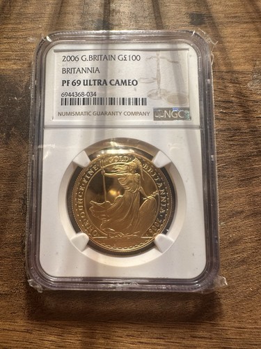 2006 1oz gold - britannia, pf69
