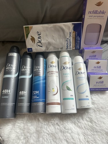 Assorted dove beauty products - assorted,