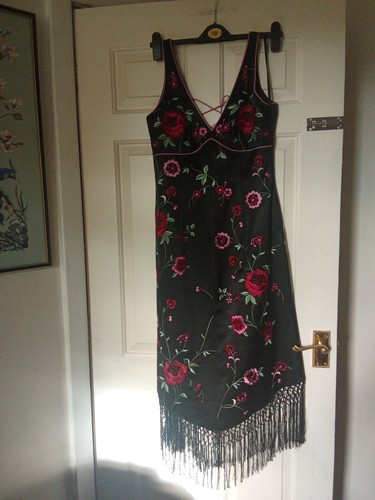 Linea embroidered black - linea,