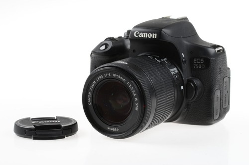 Canon eos 750d with - canon,