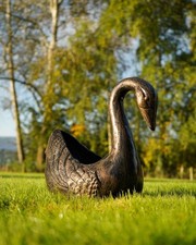 Vintage Swan Garden Planter