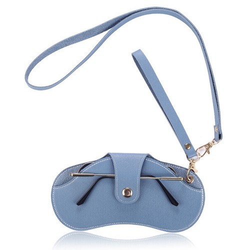 1pc leather glasses case - leather,