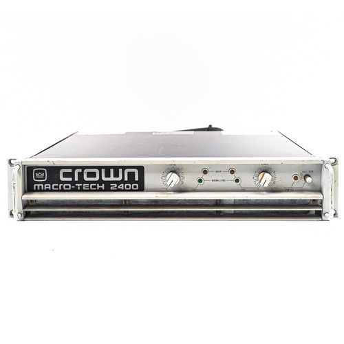 Crown macro tech 2400 - crown, macro-tech