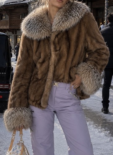 Vintage real mink fur - mink, coat