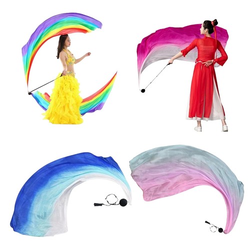 Gradient colorful women dance - colorful,