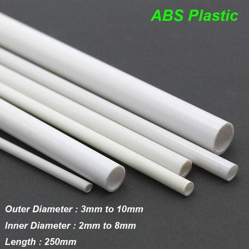 Abs plastic round tube rod - abs,