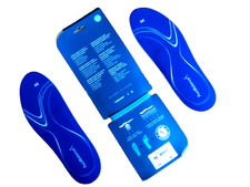 FOOTBALANCE DYNAMIC BLUE 100% CUSTOM INSOLES CASUAL FORMAL FOOTWEAR SHOES UK 10