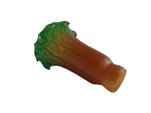 Lily glass with - stained,