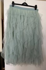 Stunning Pale Green Net Mesh