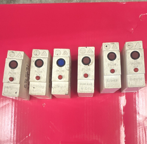 Wylex push button breakers - 6x,