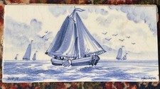 Antique Hand Painted Used