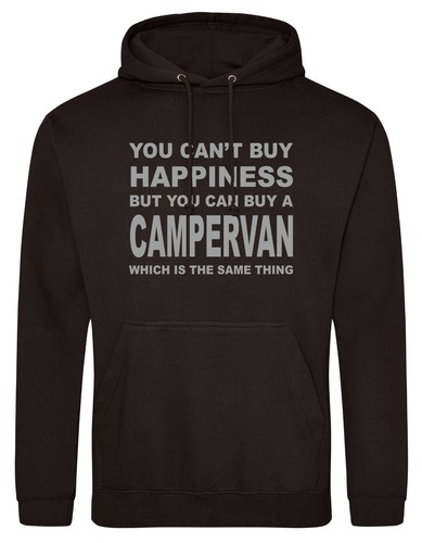 Campervan hoodie happiness - campervan, hoodie,