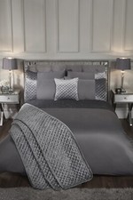 Duvet Set Sequin Velvet Quilt Cover with Pillow Cases - Glamour
