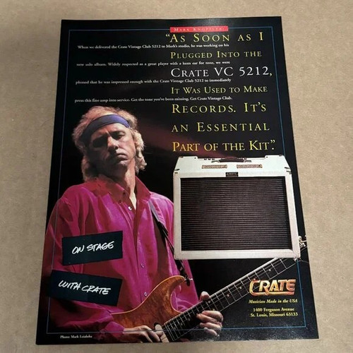 Crate amps mark knopfler - mark,