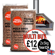 Premium Pizza Pellets 100% Oak for all makes of Outdoor Wood Pellet Pizza Ovens 