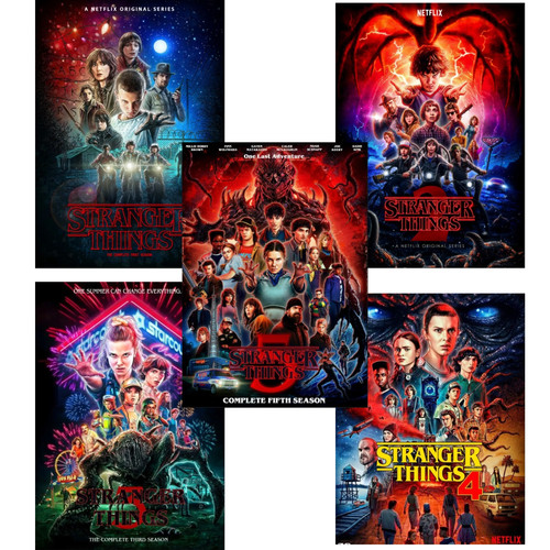 Dvd stranger things - things, 1-5