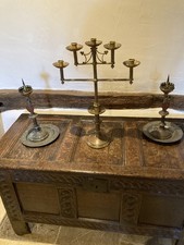 Antique Victorian Brass Church