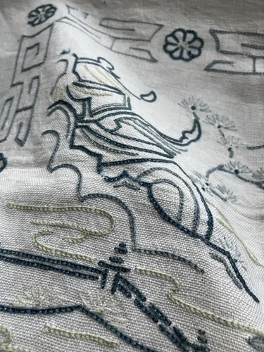 Antique 1920s hand embroidered - antique,
