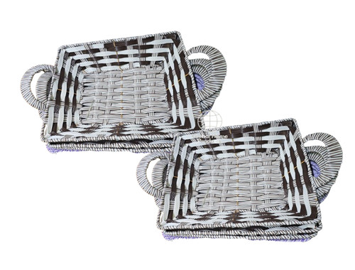 Xwicker rattan bread basket - 2,
