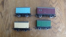 4 Tri-ang OO Gauge wagons. 1