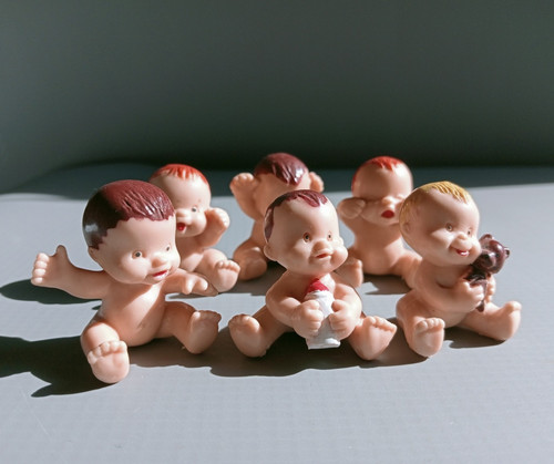 Vintage miniature baby - vintage,