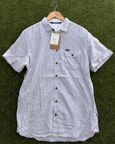 Mens makia grey melange pocket - makia,