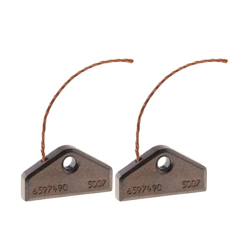 Copper motor brushes - copper, 30x16x4mm