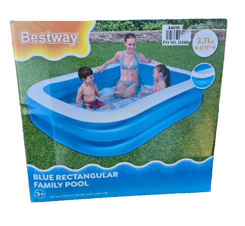 Bestway blue rectangular - blue,
