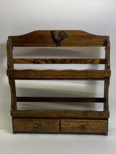 Vintage wooden wall mounted - vintage,
