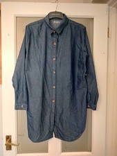 Denim Shirt Dress Long Sleeve