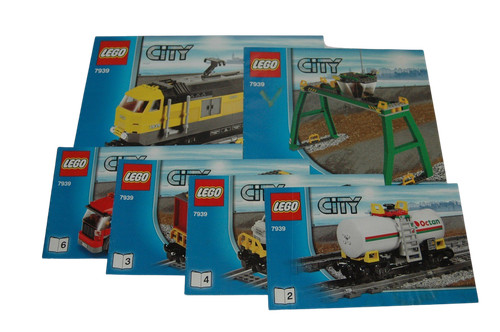 Lego train railway - railway, 7939