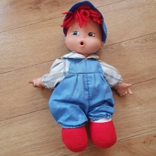 Vintage Jesmar Doll Boy Red