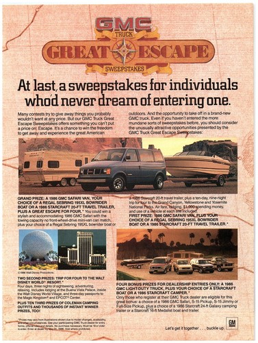 Print 1986 great escape - 1986,