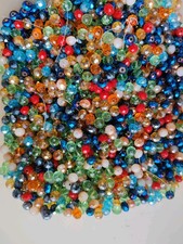 Joblot 300 beads 8mm Assorted