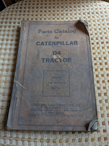 Parts catalog for caterpillar - catalog,
