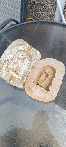Latex and fiberglass mold - latex,