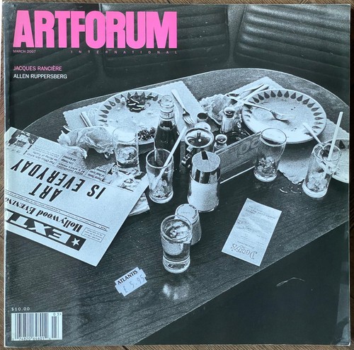 Artforum magazine march 2007 - artforum,