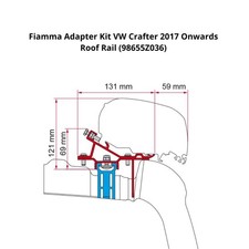 Fiamma awning mounting kit for - mounting,