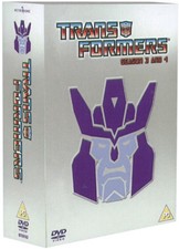 Transformers: Seasons 3 and 4 DVD (2004) Flint Dille cert PG 4 discs Great Value