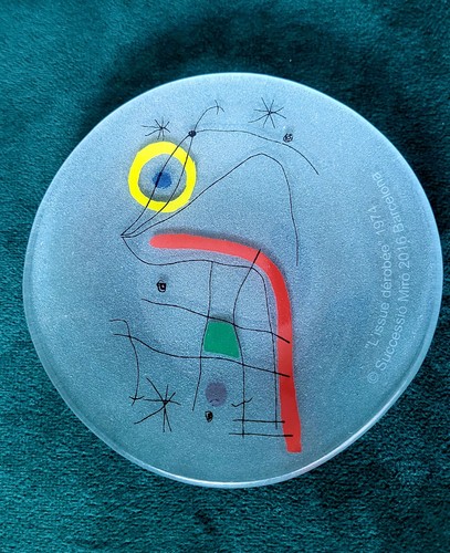 Rare joan miro dish - joan,