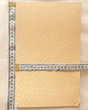 3.2MM - 3.5MM THICK NATURAL VEGETABLE TANNED CRAFT TOOLING LEATHER HIDE OFFCUTS