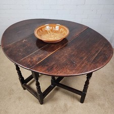 Oak Gate Leg Dining Table