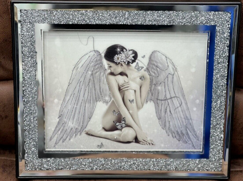 White angel picture crushed - picture,