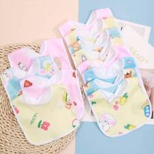 Baby Bibs Blue Pink Waterproof