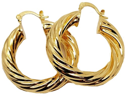18ct gold filled - 18ct, creole
