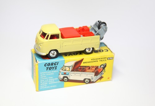 Corgi 490 volkswagen - corgi, breakdown
