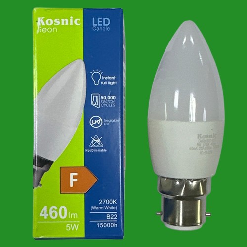 Kosnic led candle - 2x, (=39w)
