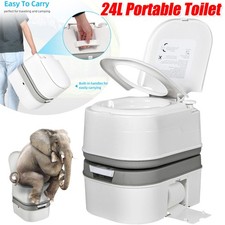 24L Portable Toilet Flushing