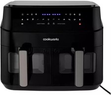 Cookworks 9L Dual Air Fryer - Black